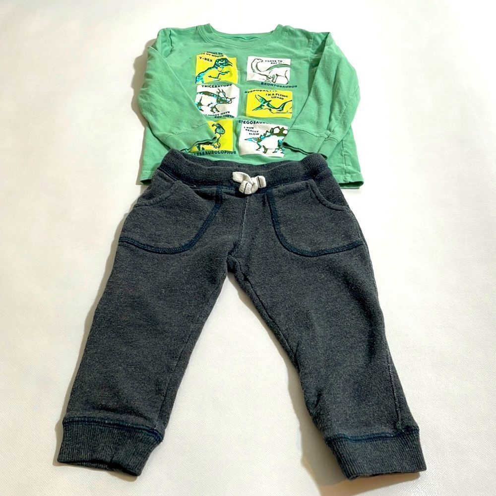 Carters Toddler Boy Long Sleeve/ Pant Outfit